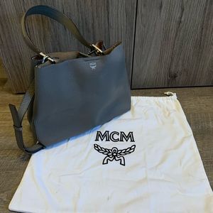 Gray MCM bag